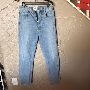 Agolde classic Blue Denim Jeans, size 28
